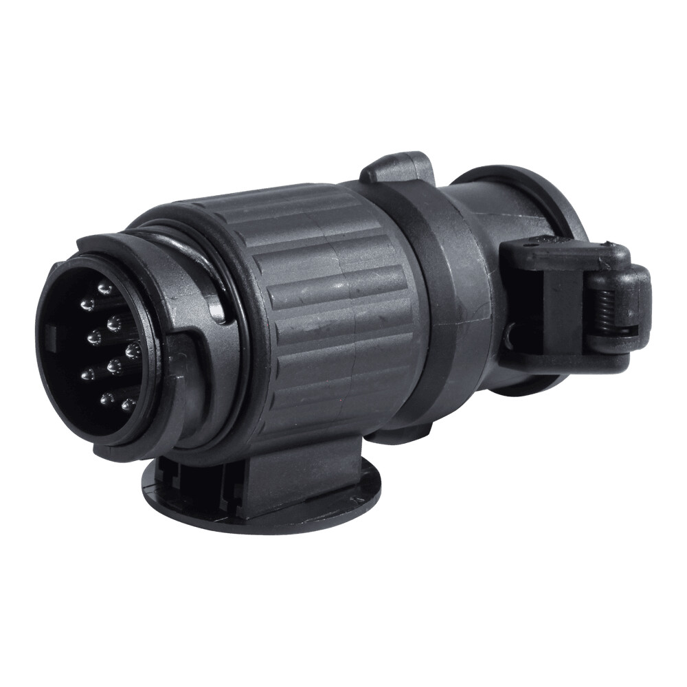 2107323efec32196eeb8fa90aa639ea2 Adapter auto 13-polig (Jäger systeem) - ahw 13-polig (Multicon west systeem)