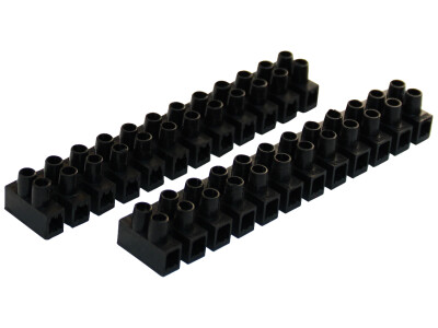 Kroonsteenstrips 12-polig Ø2,7 draad 5,6mm²