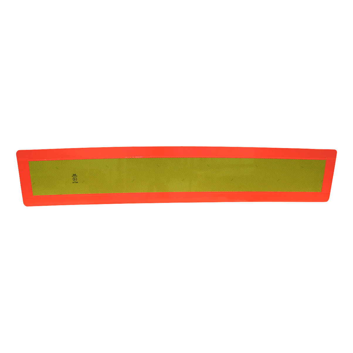32143c3f2a4b2ef0e10432faa4899e60 Markeringsbord opleggers >3500kg 1132mm x 197mm geel met rode rand