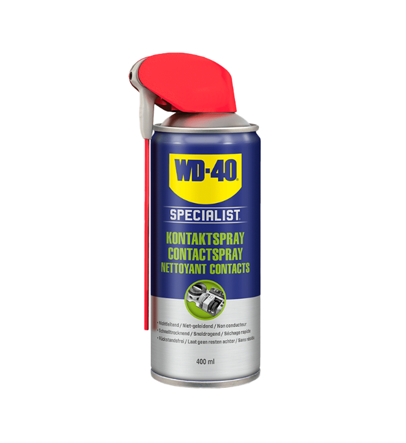 38d97160cb069d40a308212d7f97d282 WD-40 "specialist" contactspray 400ml | Van Welpen Onderdelen