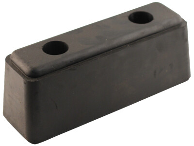 Stootbuffer rubber 250mm x 80mm x 80mm