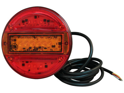 Achterlicht WAS 744 , LED 12V-24V , universeel kabel