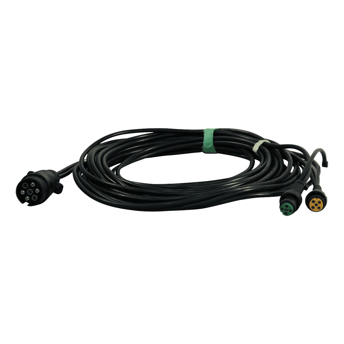 45f4a24a81f05525f061c001daa50092 Kabelboom 7-polig 5,0m , bajonet 5-polig , vertakking 2x 0,2m