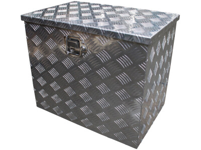 Gereedschapskist aluminium 600x400x500mm kofferslot