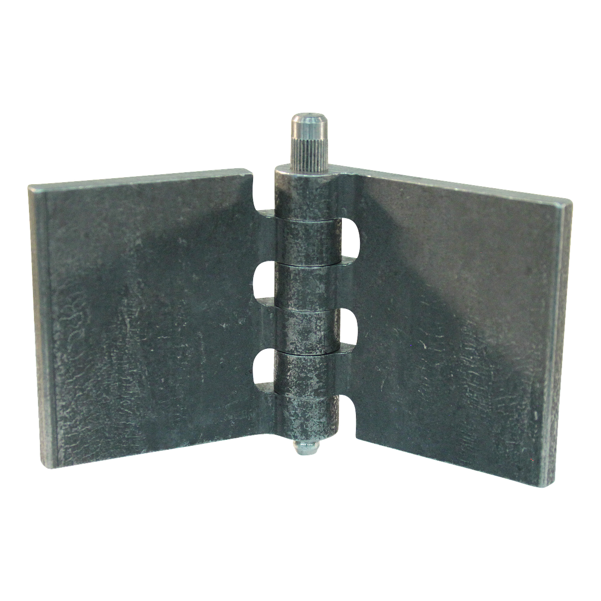 4b81cfe46940fb954e5719d153c56bb2 Recht portierscharnier met pen met smeernippel 60 x 60mm scharnierblad blank niet demonteerbaar | Van Welpen Onderdelen