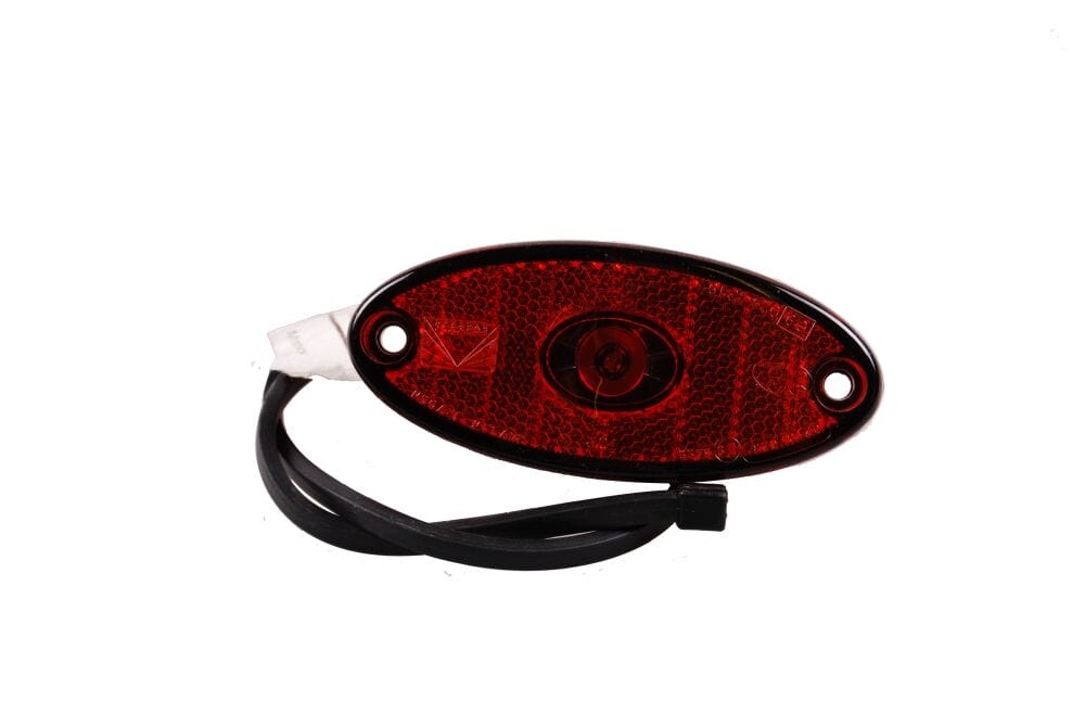 4e1eaca8b8e46e820511c0763eea44a9 Breedtelicht Flatpoint II LED Rood DC kabel 50cm | Van Welpen Onderdelen