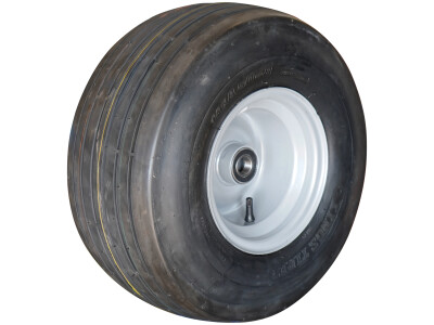 Luchtband + wiel 18x8.50-8 V-3503 4PR + 7.00Ax8H2 ET0 NL90 A3 staal grijs