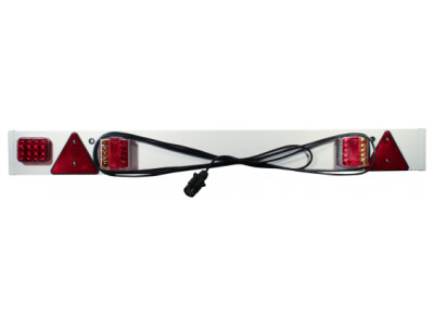 Lichtbalk LED kunststof 1370mm 600cm 7-polige stekker 12V