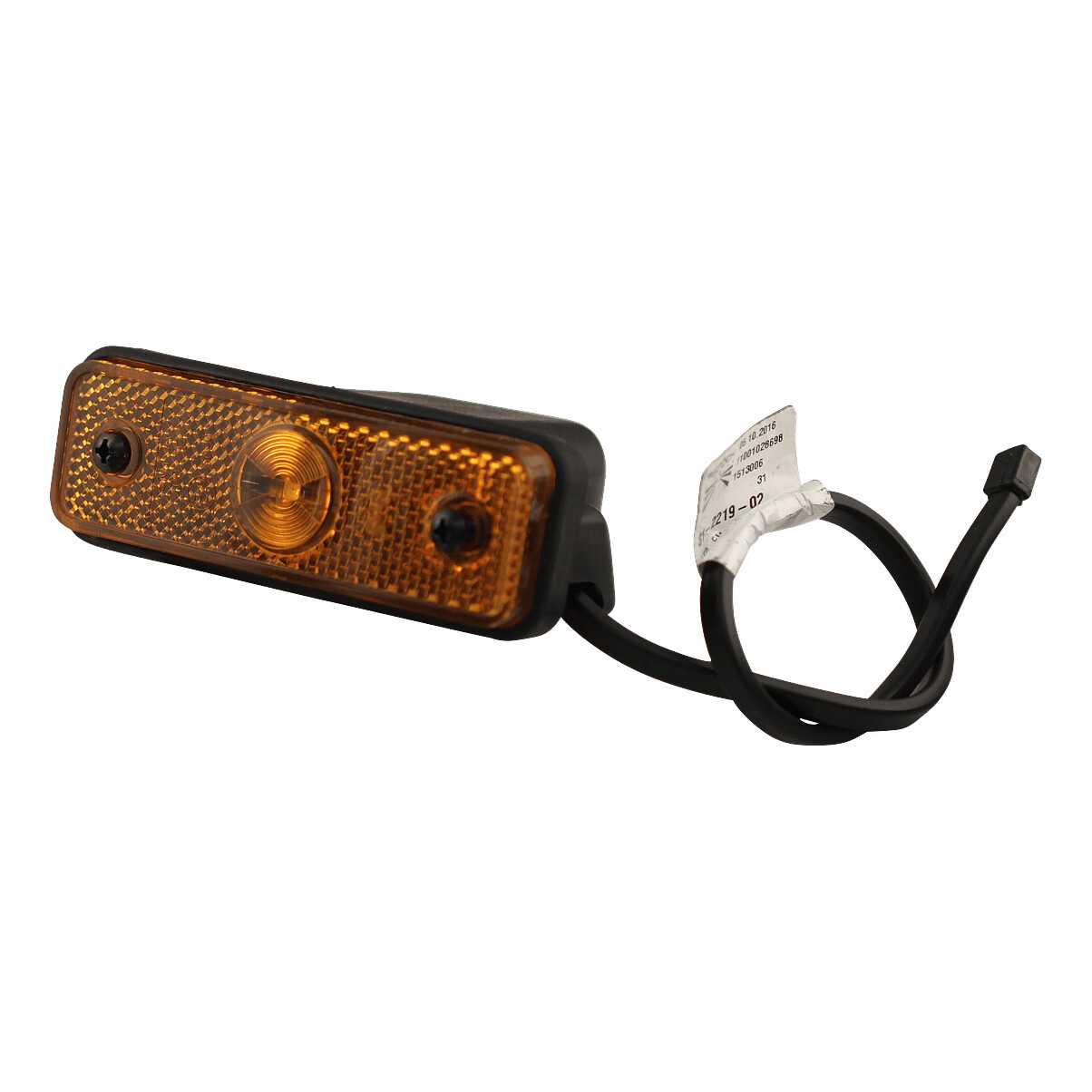 655f898c1f01abcf30de8f73cef4cef8 Zijmarkeringslamp Aspöck Flatpoint I led DC kabel 250mm | Van Welpen Onderdelen
