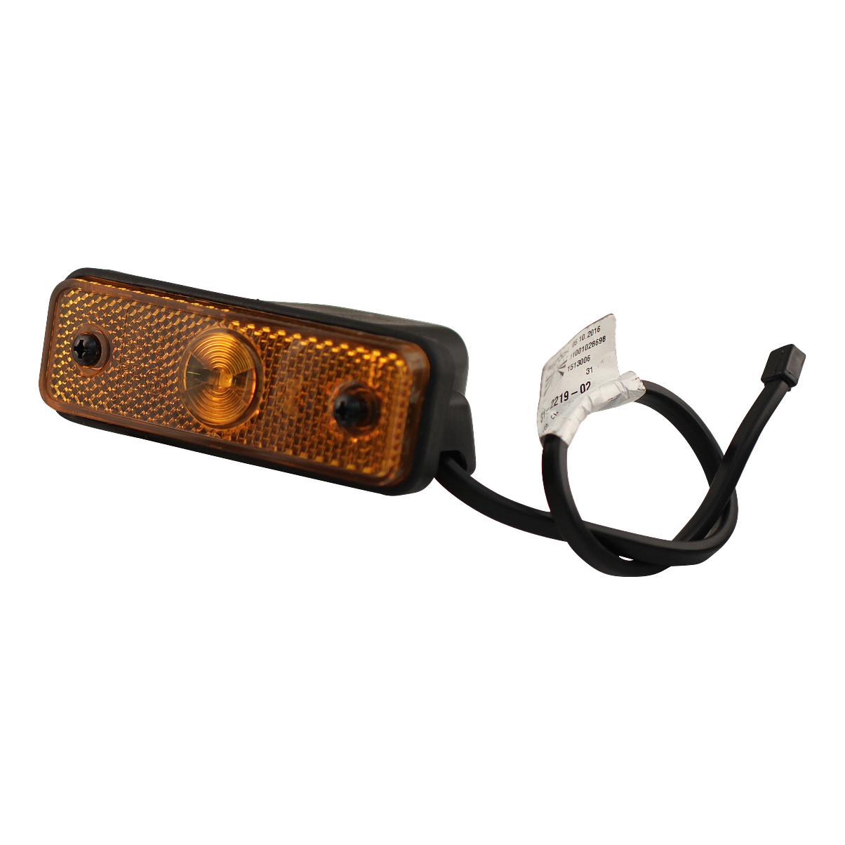655f898c1f01abcf30de8f73cef4cef8 Zijmarkeringslamp Aspöck Flatpoint I led DC kabel 250mm | Van Welpen Onderdelen