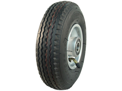 Luchtband + wiel 2.80/2.50-4 V-6601 4PR + 2.10x4H2 ET0 NL75 staal grijs
