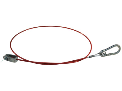 Breekkabel Knott 1200mm rood gaffel met pen
