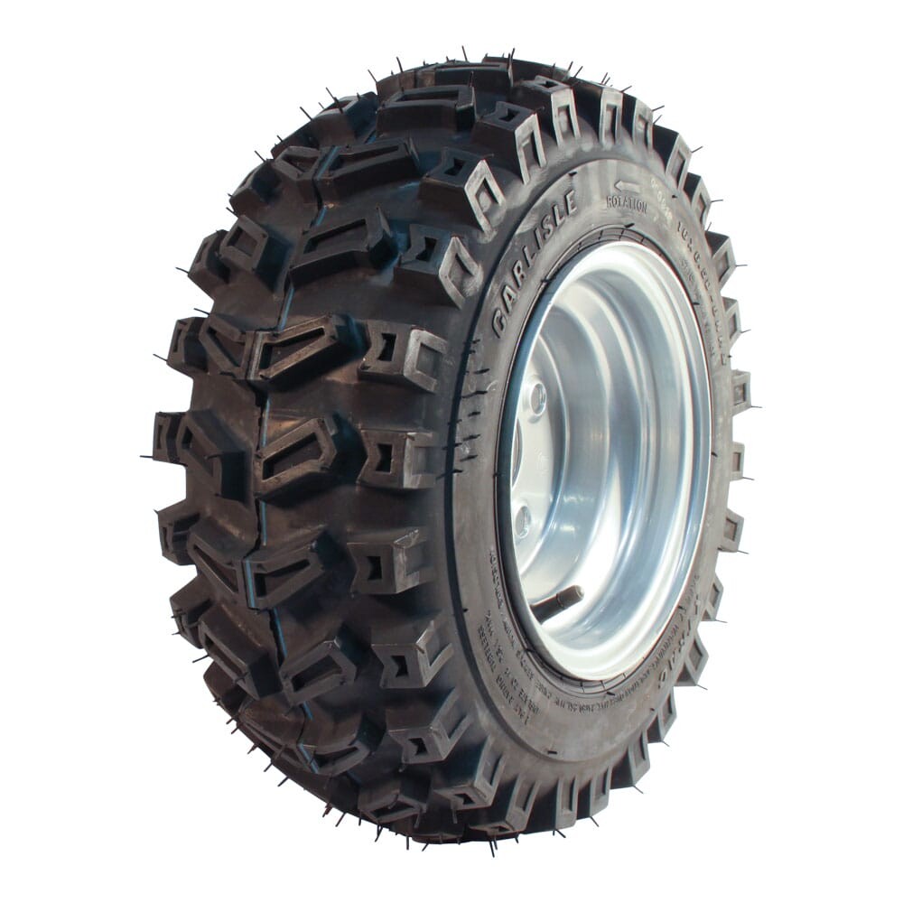 6ab2a48fc5d6b182f6cbcd649f1c31dd Luchtband + wiel 16x6.50-8 Xtrac 2PR + 5.50x8H2 ET0 60/100/4 staal, grijs, | Van Welpen Onderdelen