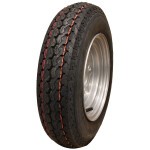 Luchtband + wiel 4.50-10 KT-715 6PR + 3.50Bx10H2 ET0 85/115/4 76 N staal grijs