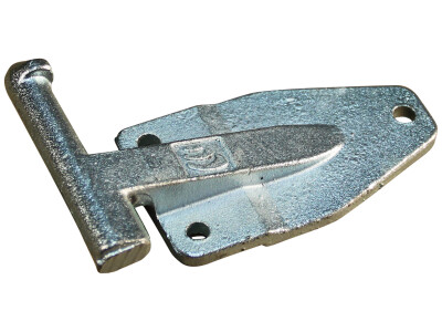 Klepscharnier met verzet RVS 304 112mm