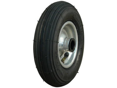 Luchtband + wiel 200x50 V-5501 2PR + 1.25x3.8  (200x50) ET0 NL60 staal grijs