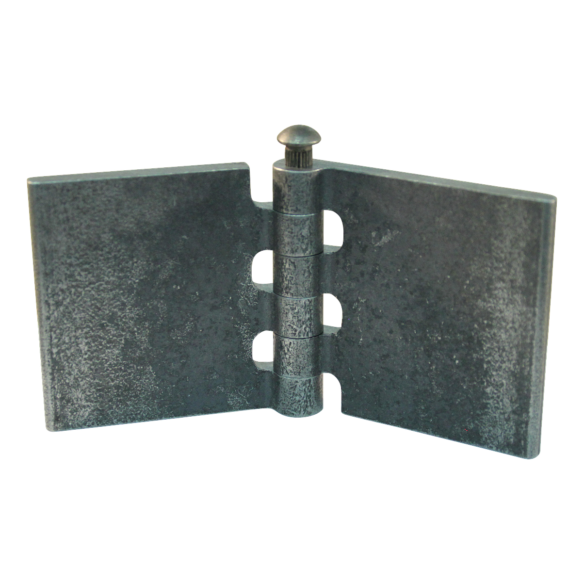 7ecfbdd7a49f94fdf62876ee0a3359f9 Recht portierscharnier met stalen pen 60 x 60mm scharnierblad blank niet demonteerbaar | Van Welpen Onderdelen