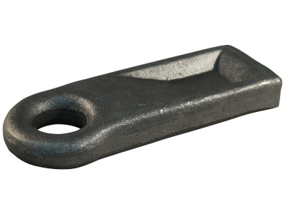 Trekoog plat , volmateriaal 18000kg Ø50mm EU keur