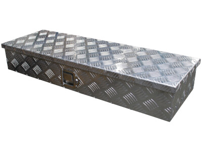 Gereedschapskist aluminium 950x320x150mm kofferslot