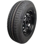 Luchtband + wiel 185 R14C Rain Max 3 8PR + 5½Jx14H2 ET30 66,5/112/5 102/100 R staal zwart