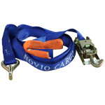 Spanband voor autotransporter met verbindingslus blauw/verbindingslus oranje 50mm x 3500mm Novio Cargo