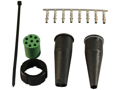 Bajonet stekker 8-polig rechts