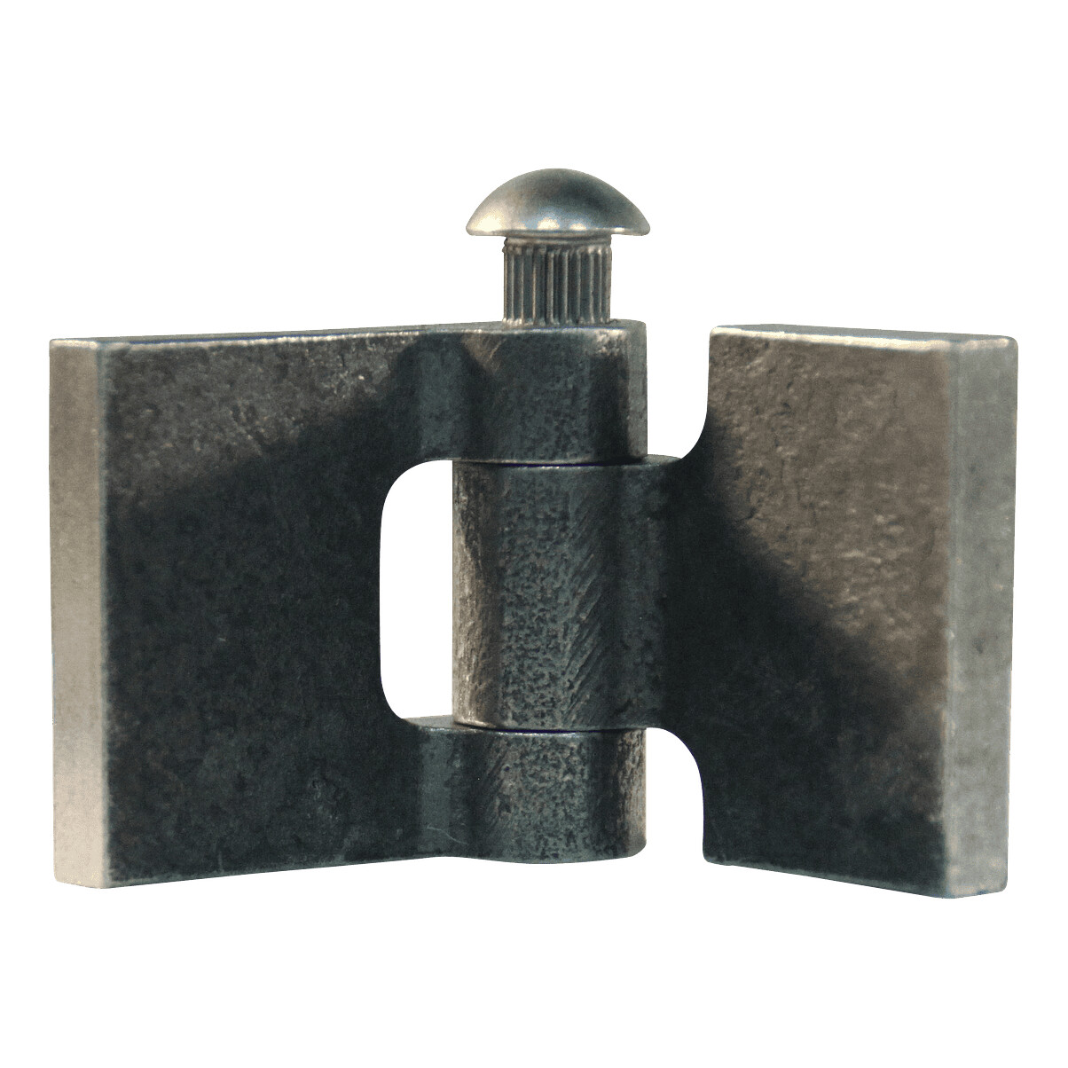 86a7961a48f77581e8adb7089f722bc4 Recht portierscharnier met rvs pen 30 x 30mm scharnierblad blank niet demonteerbaar
