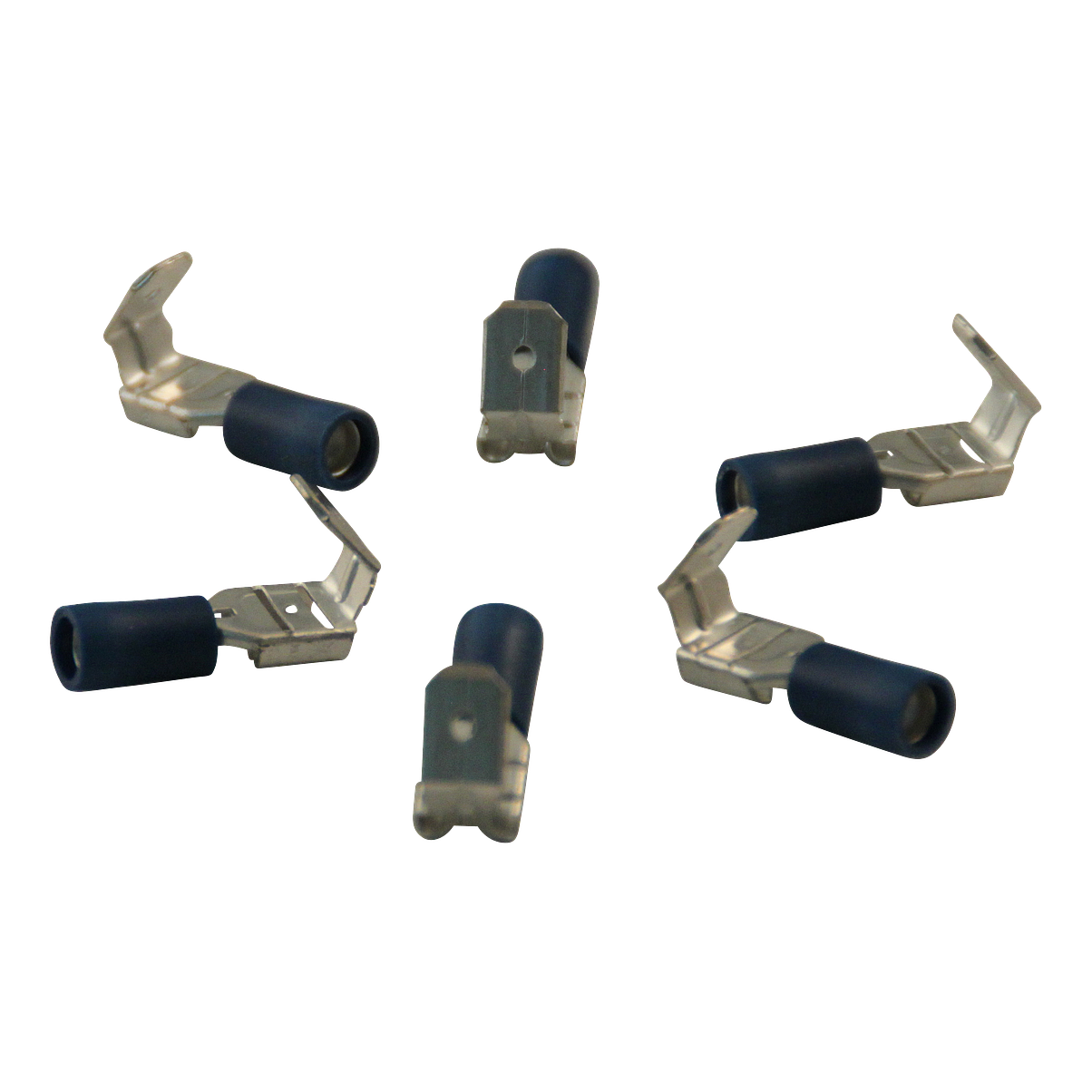 86f07ab895167b9dffc04f66f2c72a4f Vlakstekerhuls met tab voor draad 1,5 - 2,5mm2 , 6,3x0,8mm, blauw | Van Welpen Onderdelen