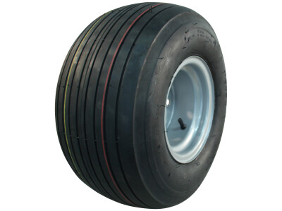 Luchtband + wiel 18x9.50-8 HF-217 4PR + 7.00Bx8H2 ET0 60/100/4 A3 staal grijs
