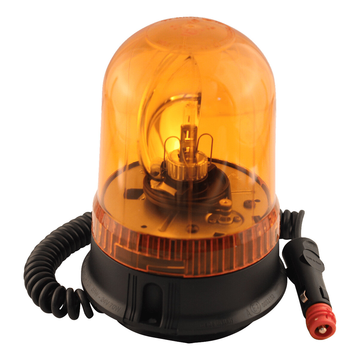 8a7dfb52f3fccb01b963a532469ec88b Zwaailamp halogeen 12V 55W oranje magneetvoet