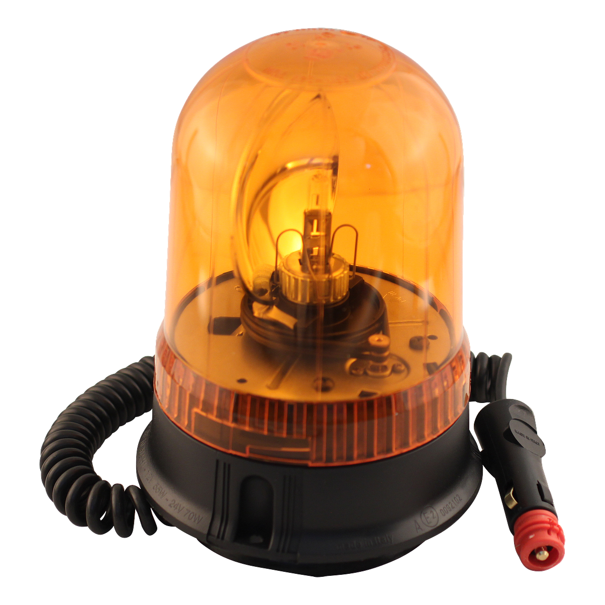 8a7dfb52f3fccb01b963a532469ec88b Zwaailamp halogeen 12V 55W oranje magneetvoet