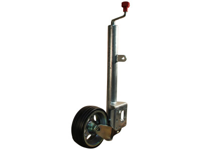 Steunwiel automatisch opklapbaar 230x80mm Ø60x4mm