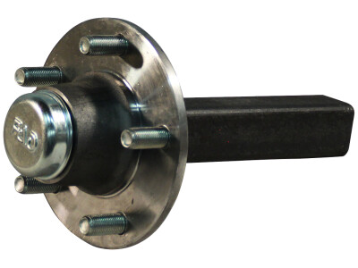 Ongeremde naaf met aseind , landbouw ⧄45x200mm FAD lagers 30206 + 30208 93/140/5 M16x1.5