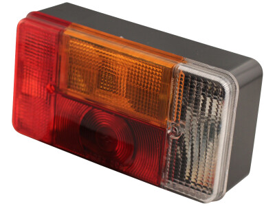 Achterlicht Radex 5001 rechts met achteruitrijlamp kabeltule aansluiting