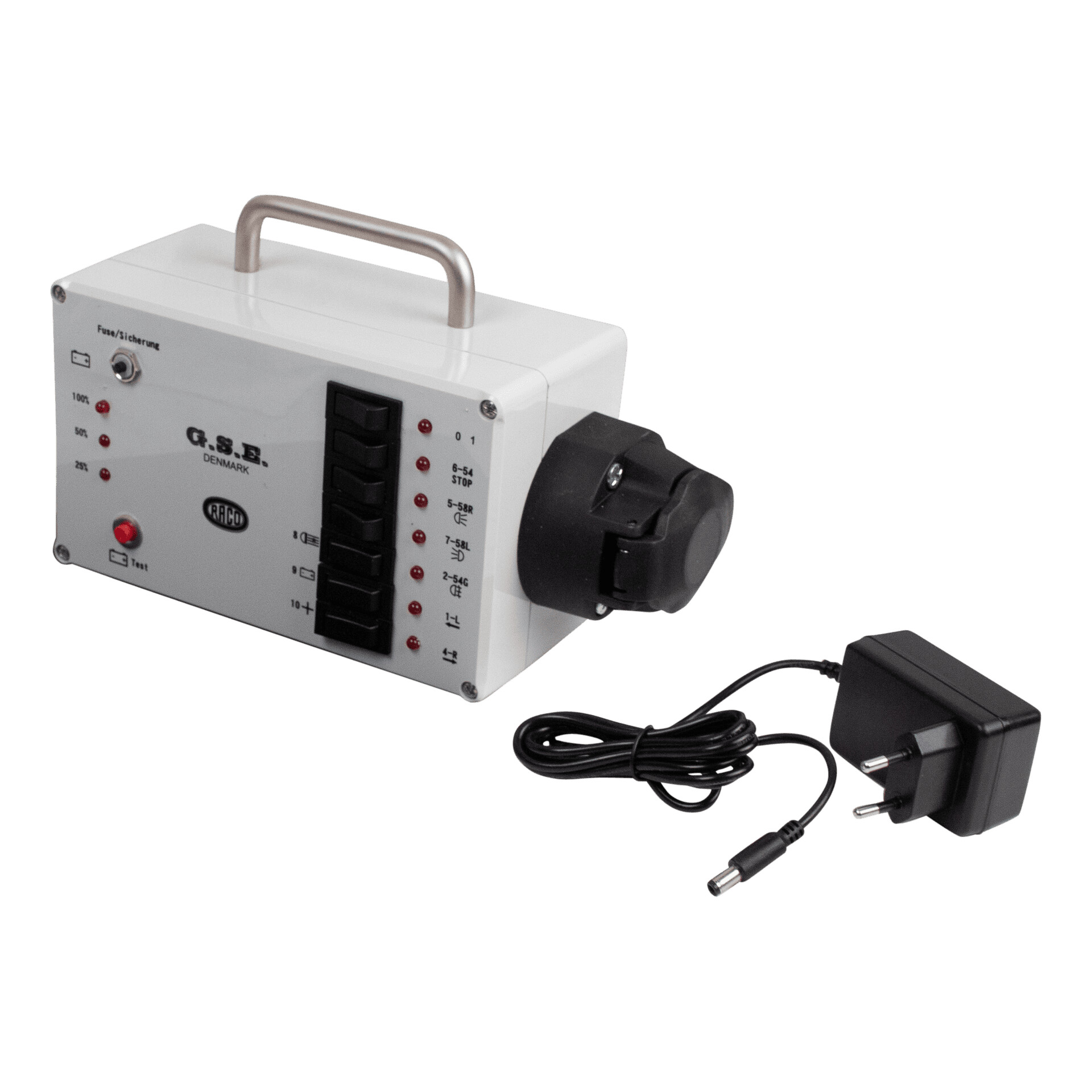 9c3c0717f42e0ee562b8b0ced5415a7a 12V trailer light tester | Van Welpen Onderdelen