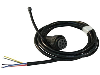 Kabelboom met open eind links 2m bajonet 8-polig , vertakking 1x 500 DC