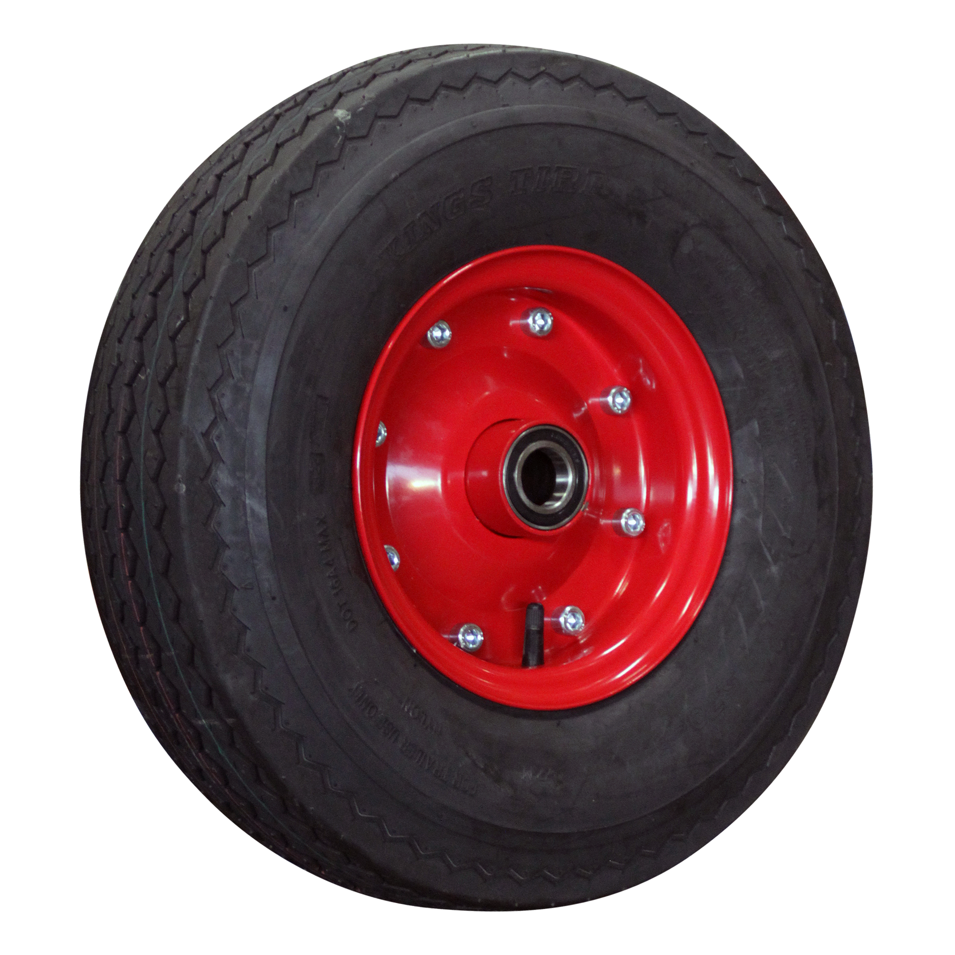 9fb9259b9bafbc78bbbd82ef99b62543 Luchtband + wiel 5.70-8 (146/91-8) KT-701 6PR + 3.00D-8 ET0 NL100 77 M staal rood | Van Welpen Onderdelen