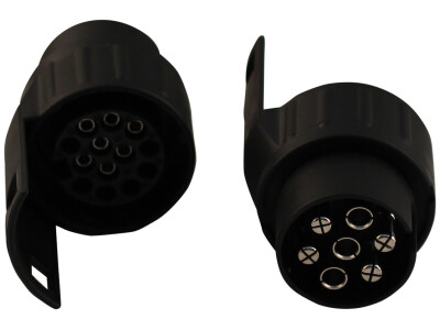 Mini-adapter auto 7-polig - ahw 13-polig (Jaeger systeem)
