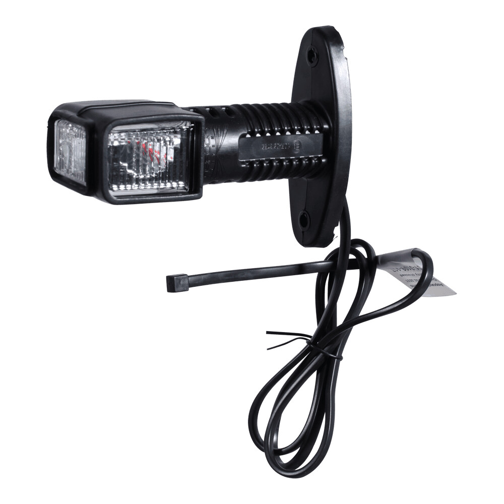 a50f05b287424f18bc204bc8e34c2ff7 Contourlamp Superpoint 4 LED "kort", rood / wit / oranje 1.0m DC kabel | Van Welpen Onderdelen