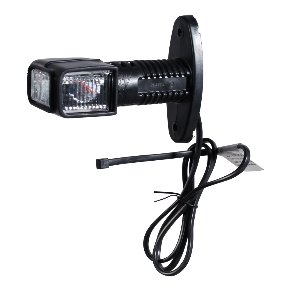 a50f05b287424f18bc204bc8e34c2ff7 Contourlamp Superpoint 4 LED "kort", rood / wit / oranje 1.0m DC kabel | Van Welpen Onderdelen