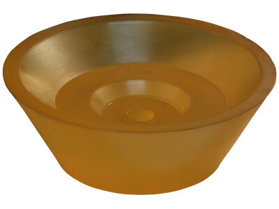 Eindconus PU geel Ø133mm / Ø84mm 48mm Ø14 884.261.098.078