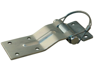 Portierscharnier 61 x 148mm scharnierblad verzinkt demonteerbaar