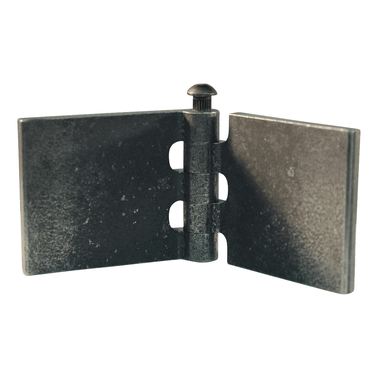 b4726ba88a0cc6d2a3081695918f46e8 Recht portierscharnier met stalen pen 50 x 60mm scharnierblad blank niet demonteerbaar | Van Welpen Onderdelen