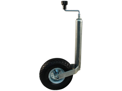 Steunwiel Ø48mm 260x85/3.00-4 luchtband met stalen velg