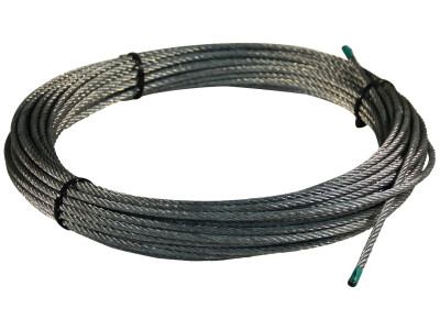 Staalkabel op rol Ø4mm 25m