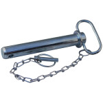 Pen voor gatenbalk met ketting Ø28 165mm