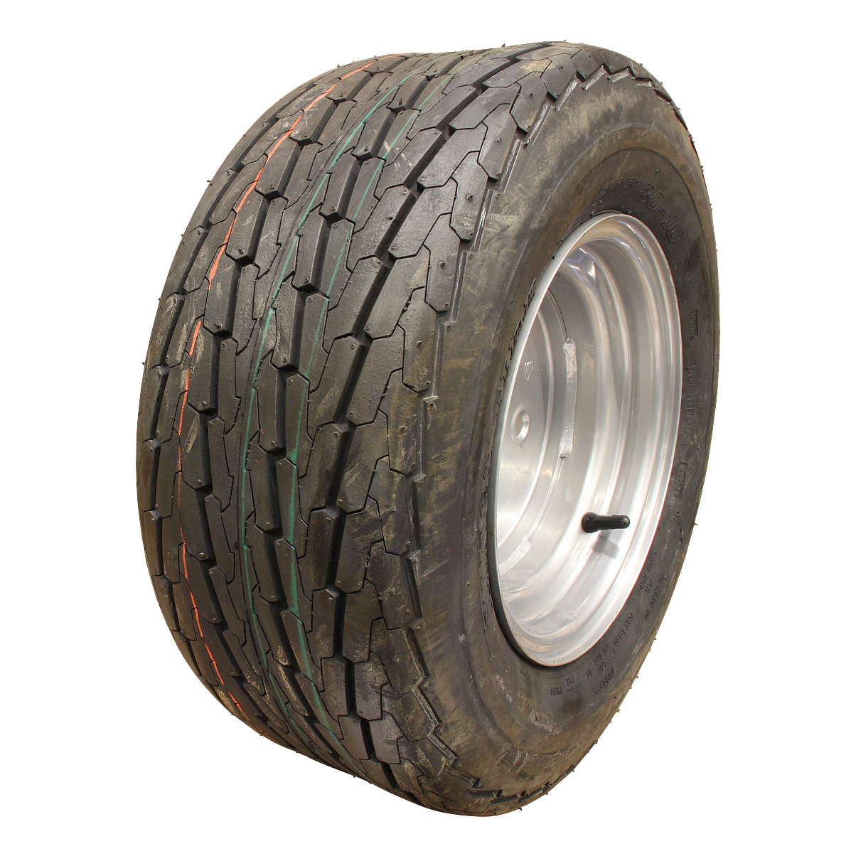 cbfc7c248b2290be51b39f8d9c09cce5 Luchtband + wiel 20.5x8.0-10 KT-705 8PR + 6.00Ix10H2 ET-4 60/100/4 90 M staal grijs | Van Welpen Onderdelen