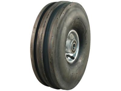 Luchtband + wiel 4.00-4 V-8502 4PR + 2.10x4H2 ET0 NL75 staal grijs