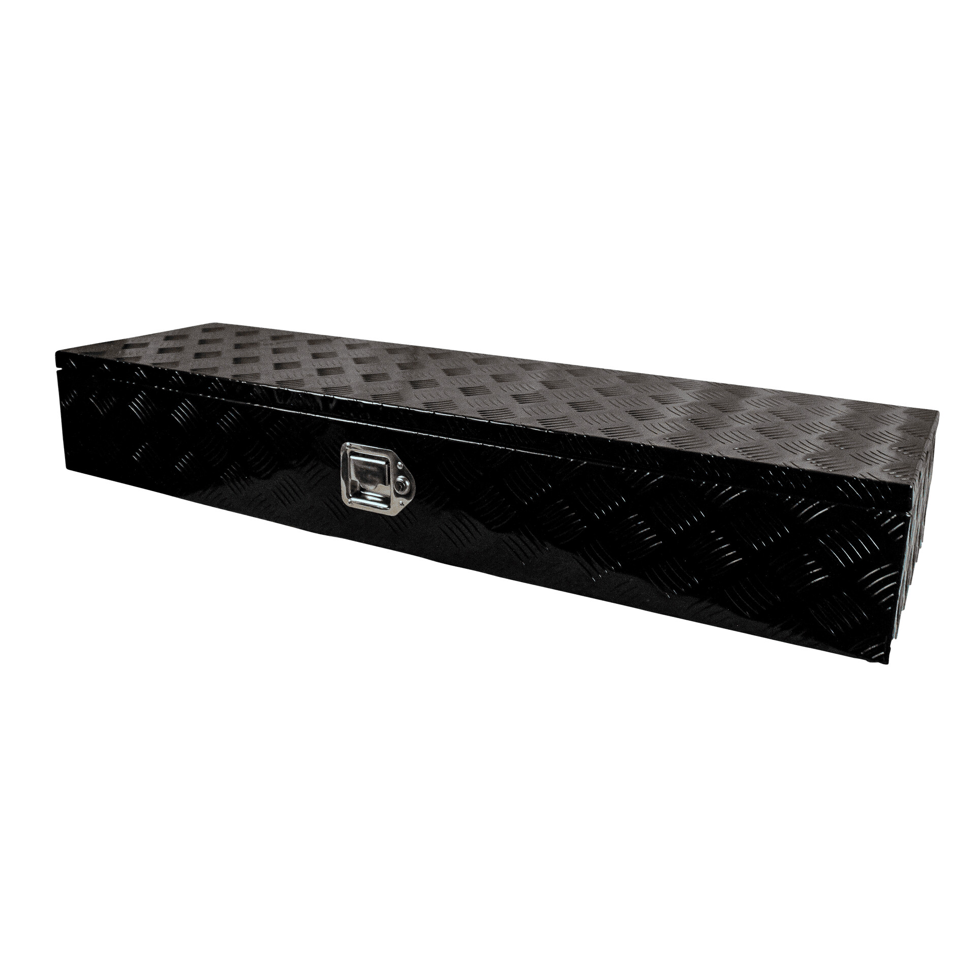 cd3da9d4a81f5a35c2e52f052d051c92 Gereedschapskist aluminium zwart 1200x380x190 kofferslot | Van Welpen Onderdelen