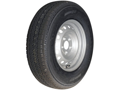 Luchtband + wiel 195 R14C Maxmiler Pro 8PR + 5½Jx14H2 ET30 66,5/112/5 106/104 R staal grijs